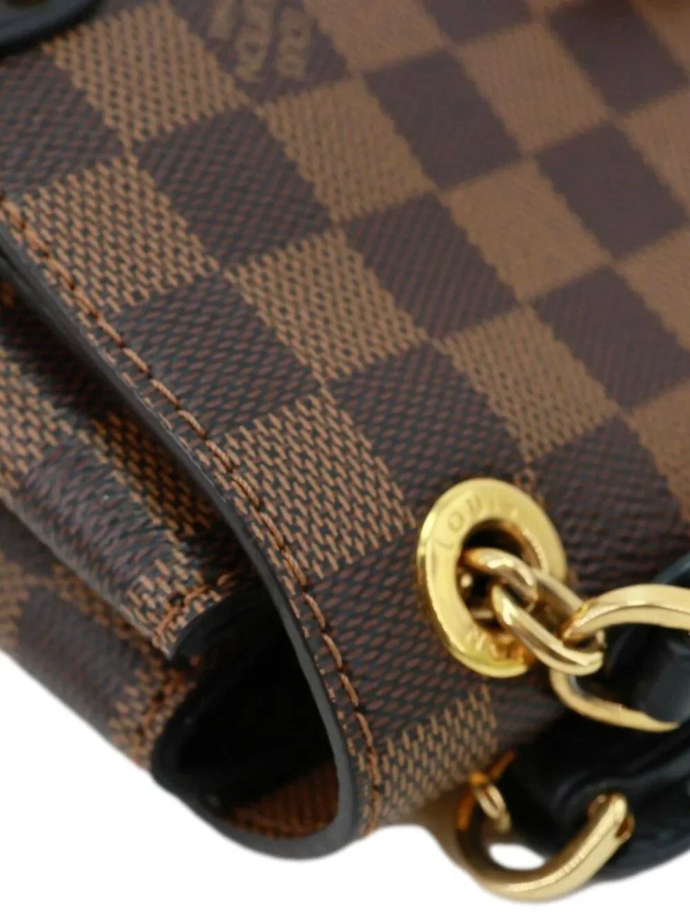 Louis Vuitton Vavin PM Damier Ebene Crossbody Bag Cream